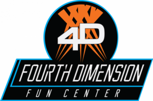 4D fun center logo