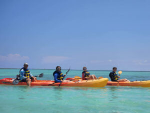 adventures for all group kayaking in the dry tortugas