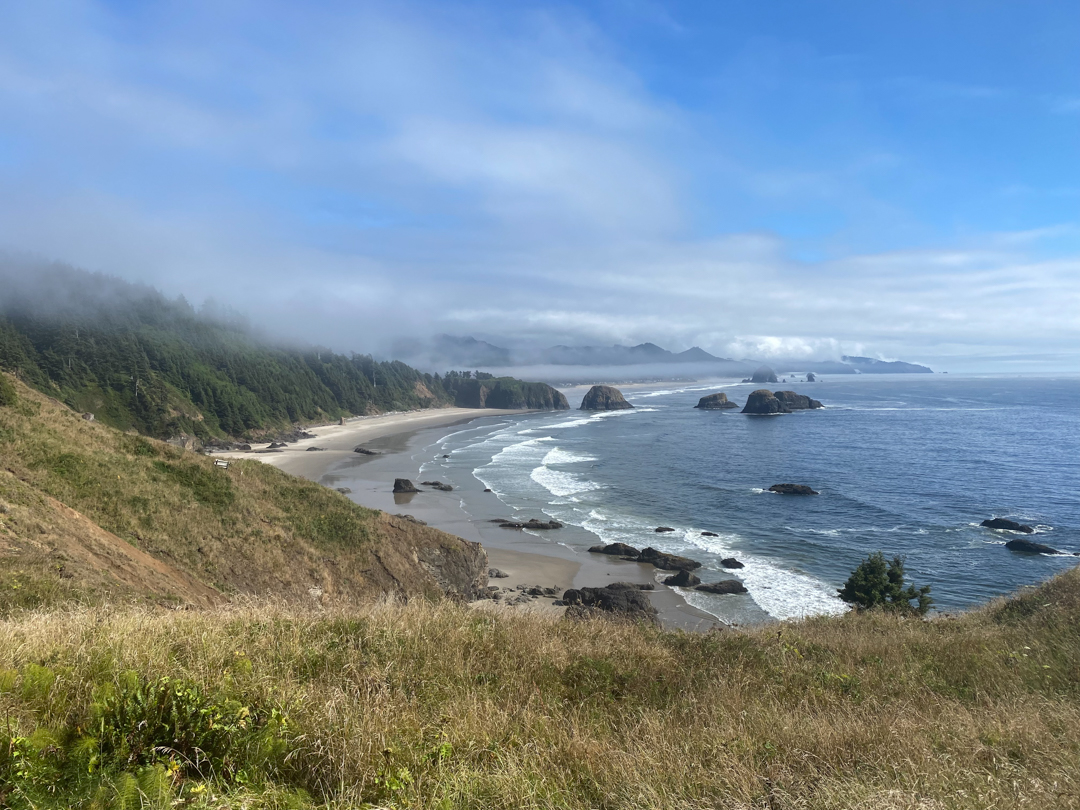 view of the ocean on the oregon coast