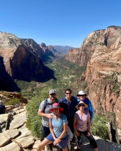 Zion vista hike