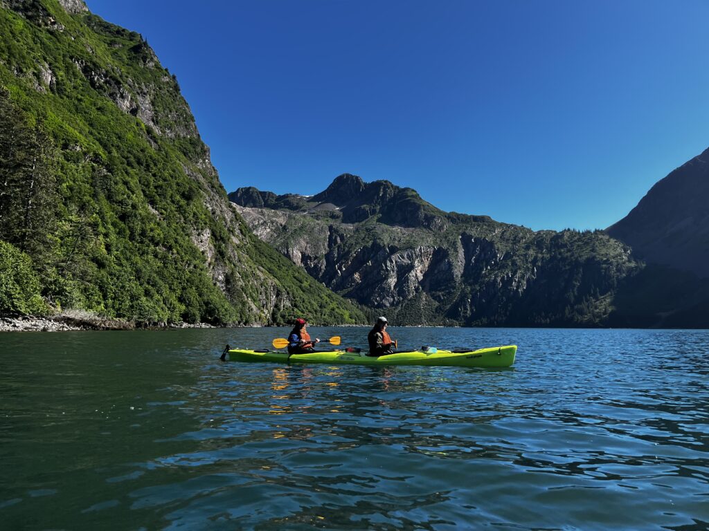 kayaking