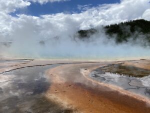 Yellowstone hot springs