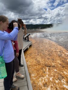 Yellowstone geyser