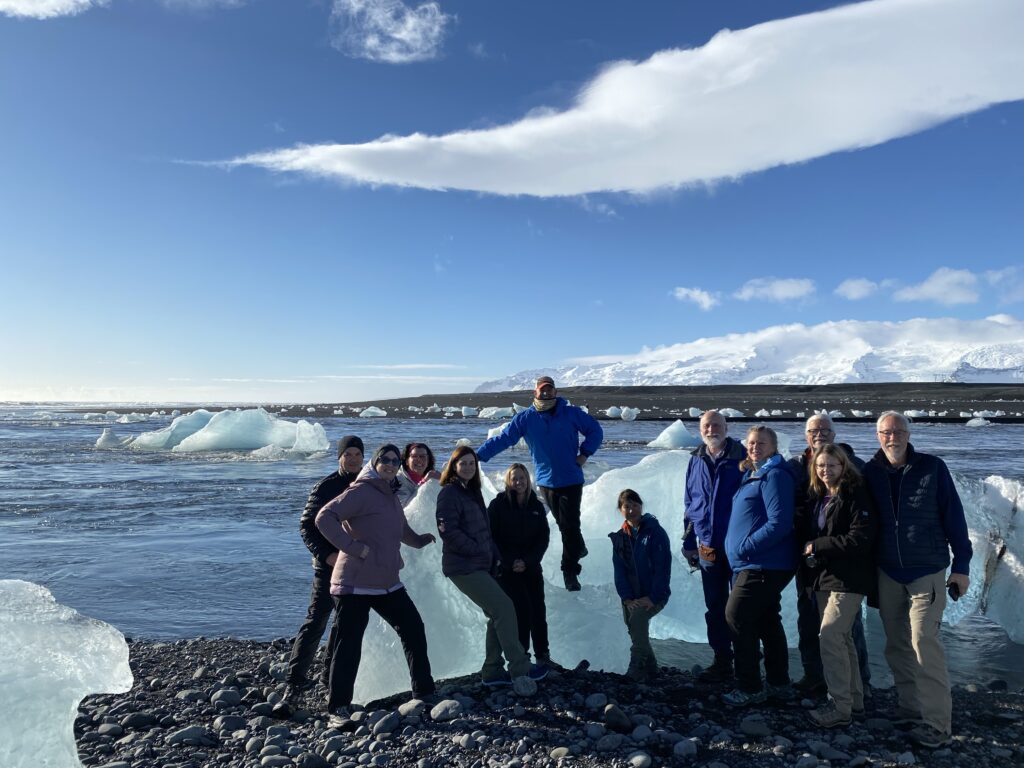 Iceland glacier