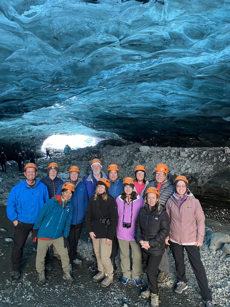 Iceland ice cave