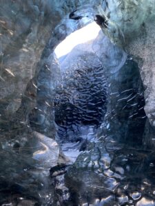 Iceland ice cave