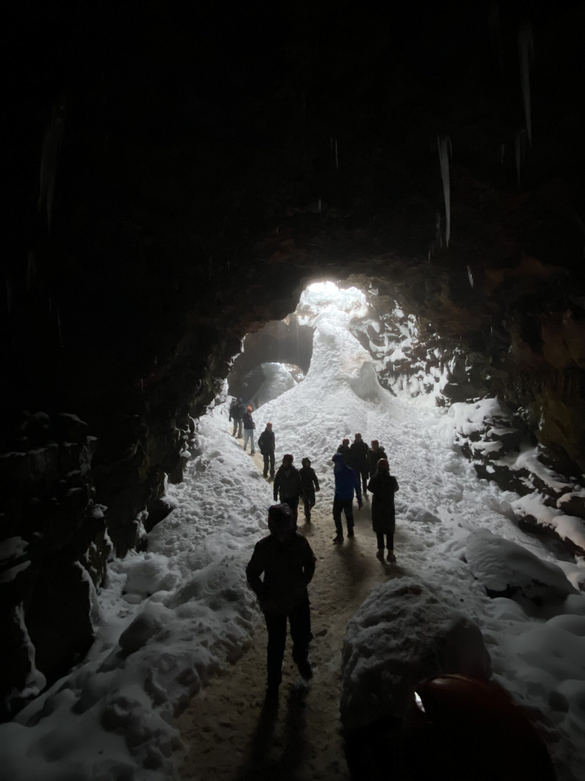 Iceland cave