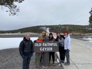 Yellowstone Old Faithful geyser