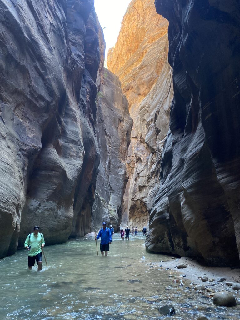 Zion canyons