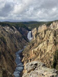 Yellowstone waterfall